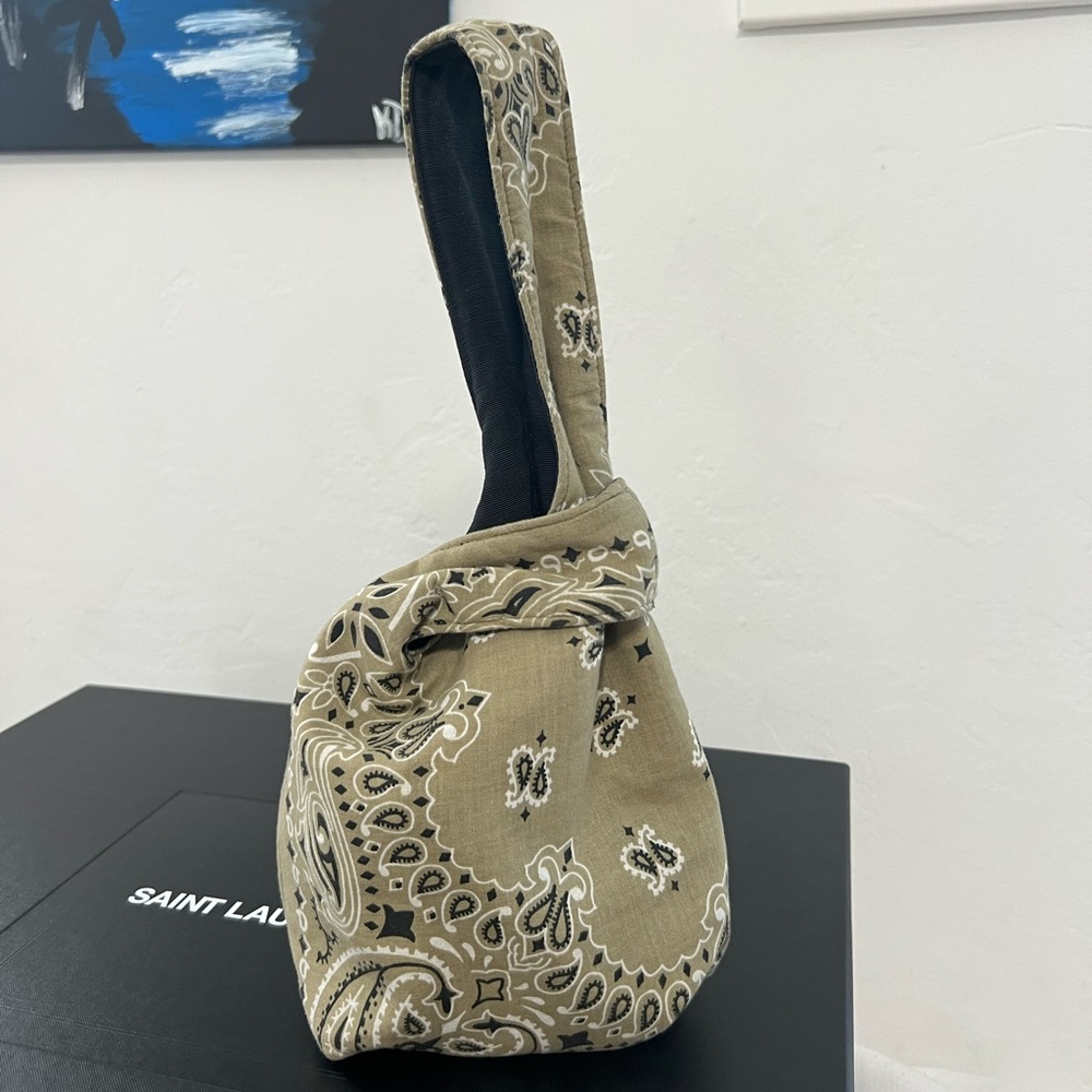 Yaito Paisley Print Knot Bag